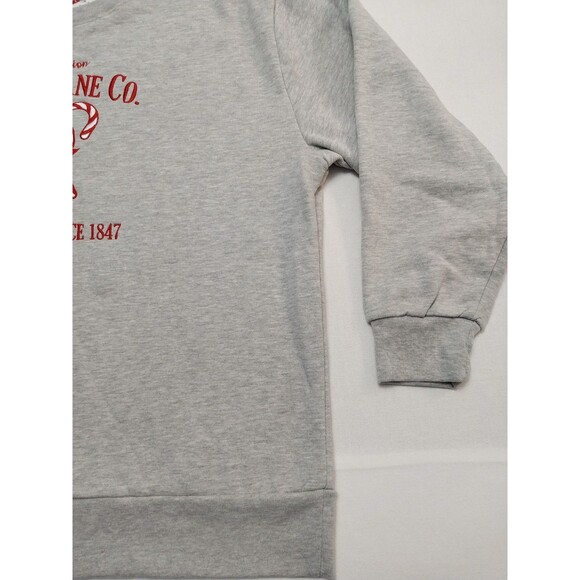 State of Mine Women's Pullover Cozy Warm Holiday Sweatshirt Sz XL Candy Cane Co - Picture 16 of 16